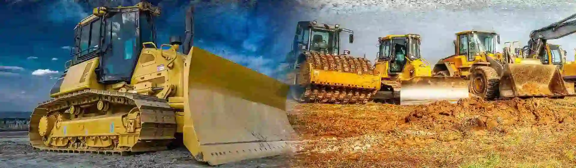 JARPOL – machines de construction, pelles, chargeuses, rouleaux sur le chantier